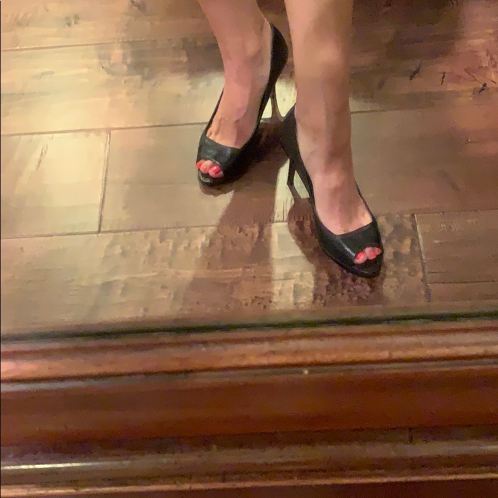 Steven by Steve Maiden peep toe pump 6.5